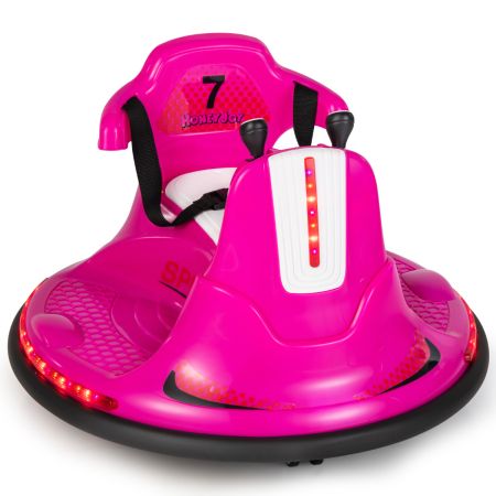 Coche de Parachoques Rosa
