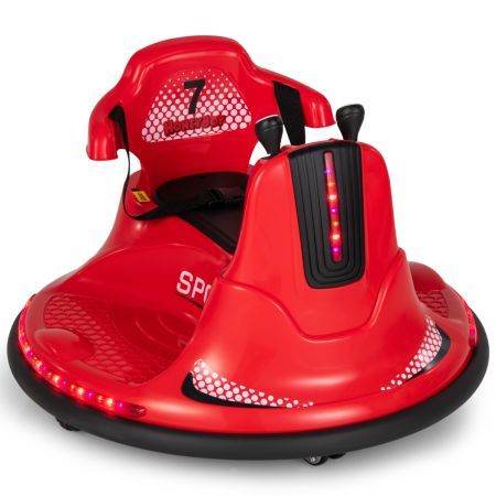 Coche de Parachoques Rojo