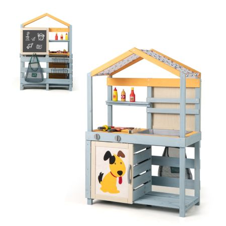 cocina 2 en 1 de barro