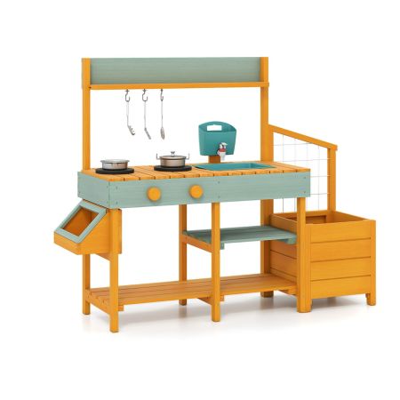 Cocina barro aire libre chef