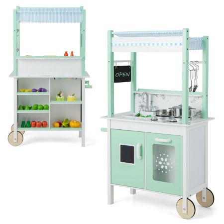 Cocina de juego de doble cara
