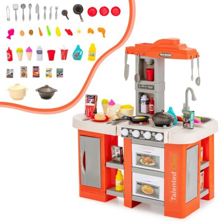 cocina de 67 piezas Naranja
