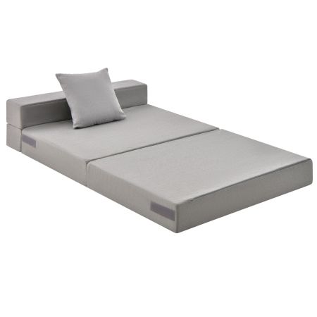 Colchón Plegable Gris