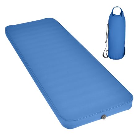 COSTWAY Colchón de Camping Azul