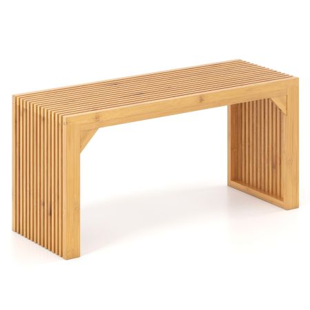 Costway mesa banco comedor exterior madera