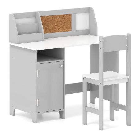 Conjunto de escritorio y silla multifuncional para niños