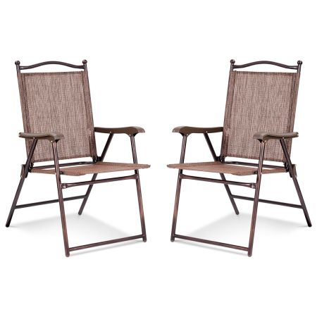 Conjunto de 2 Sillas para Patio Café