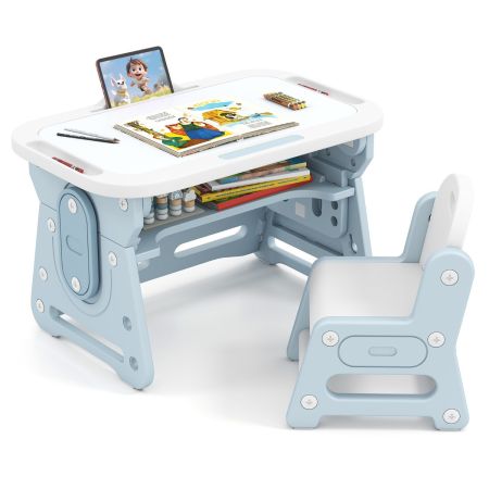 Mesa y silla para niños