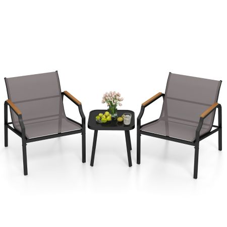 mesa y sillas de exterior