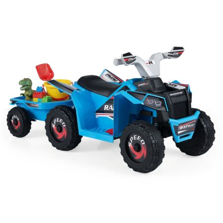 Cuatrimoto Eléctrica para Niños Azul