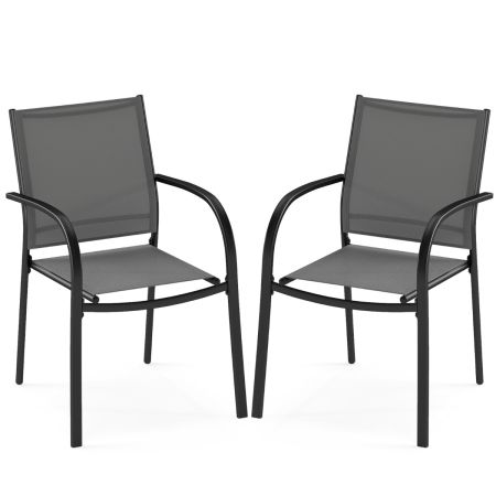 Juego de 2 Sillas de Patio