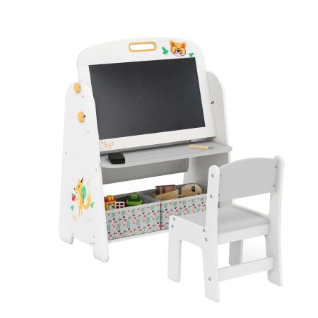 Mesa de caballete para niños