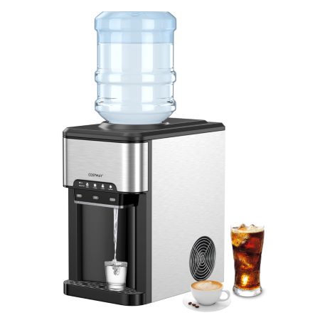 Costway Dispensador de Agua Plata
