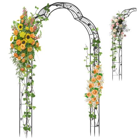 Enrejado de arco de jardín