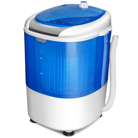 Mini Lavadora con Secadora Compacta Duradera y de Ahorro Energético Azul 36 x 34 x 51 cm