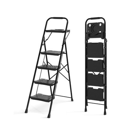 Escalera 4 peldaños Costway