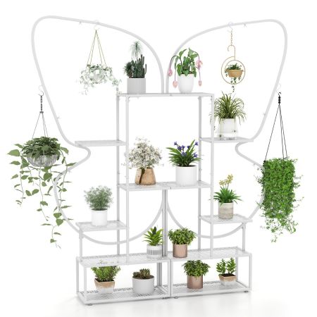 Organizador de plantas en altura
