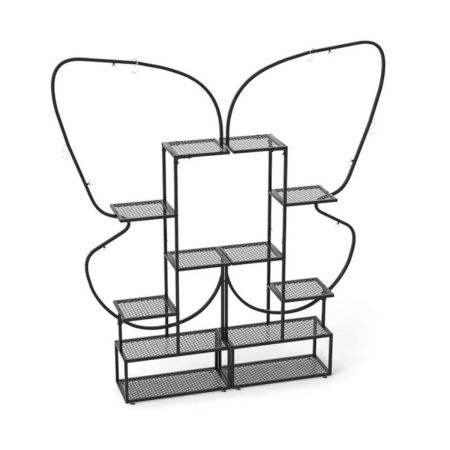 Estructura de hierro forjado con forma de mariposa