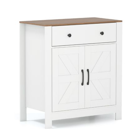 Costway gabinete almacenamiento madera moderno