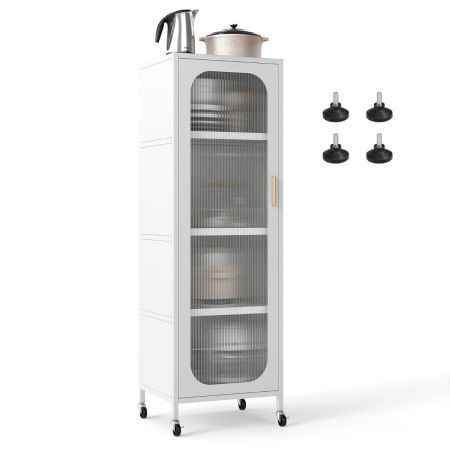 Costway gabinete despensa metal 5 nivele