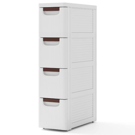 Cómoda vertical con ruedas