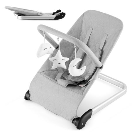 Asiento mecedor portátil para bebés