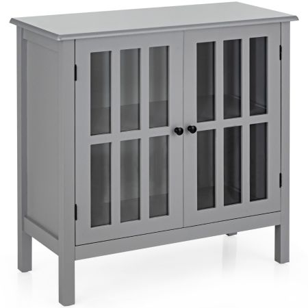 Costway Armario Gris