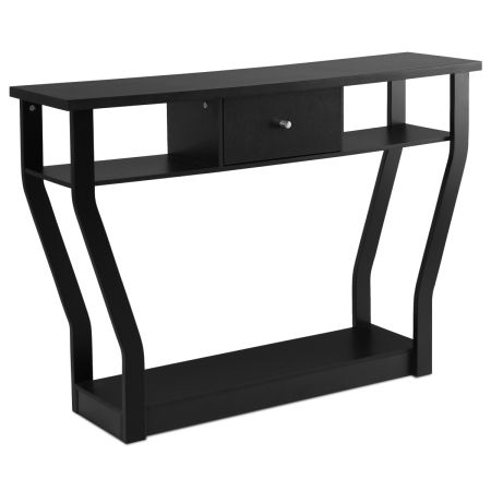 mesa auxiliar negra