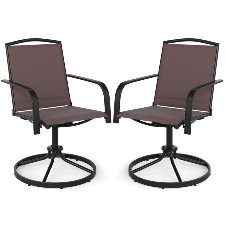 Juego de 2 Sillas Giratorias