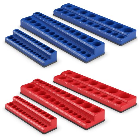 Juego de organizadores magnéticos para sockets
