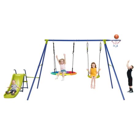 Conjuntos de Columpios para Patio Trasero Multicolor