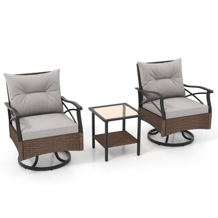 silla giratoria para exteriores