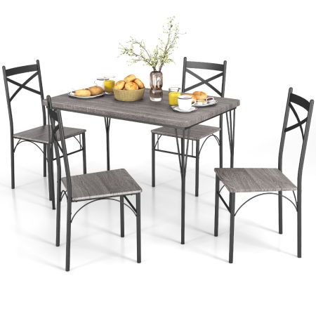 Juego de mesa de comedor de 5 piezas