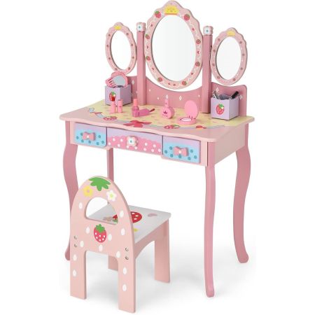 juego de mesa de maquillaje para niños