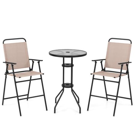 Juego de mesa y sillas para exteriores