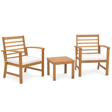 Juego de patio de 3 piezas