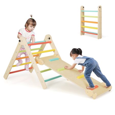 Juguetes de escalada triangulares para niños