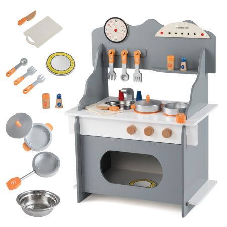 Juego de cocina de madera
