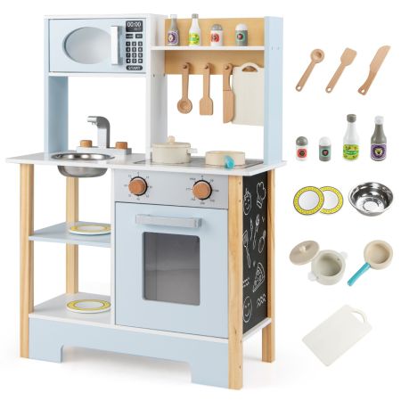Juego de cocina de madera
