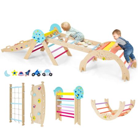 Costway juguete escalar madera