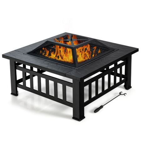 Costway Mesa Brasero de Exterior