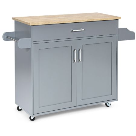 Costway Carro de Cocina Gris