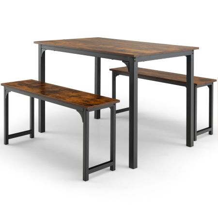 Juego de mesa de comedor de 3 piezas