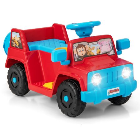 Coche Eléctrico con Bocina y Sonido
