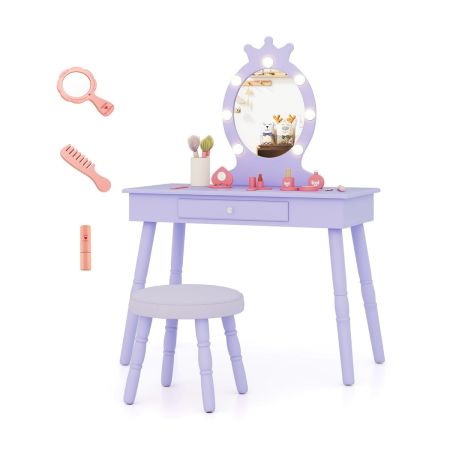 Set tocador princesa LED