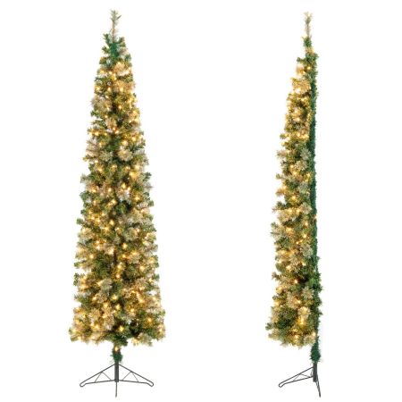 Costway Árbol De Navidad Artificial 2,1m