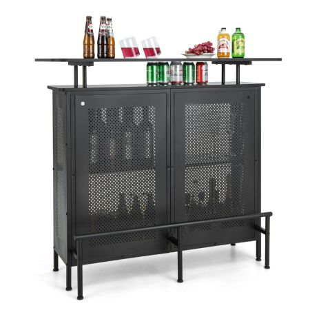 Mesa Alta de Bar Negro