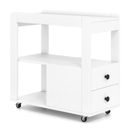 Mesa Auxiliar Estrecha Blanco
