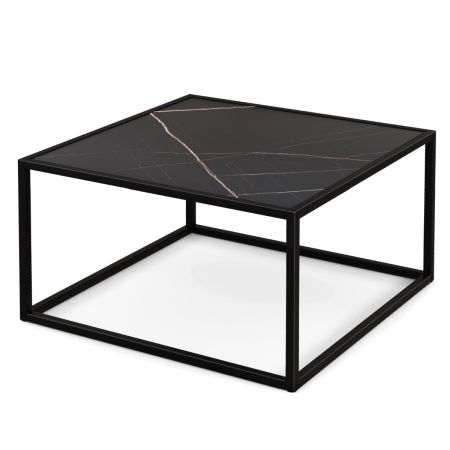 Costway Mesa de Centro Negro