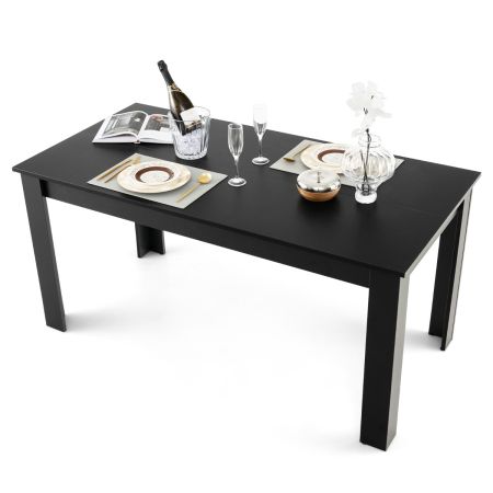 Mesa de Comedor para 8 Personas Negra
